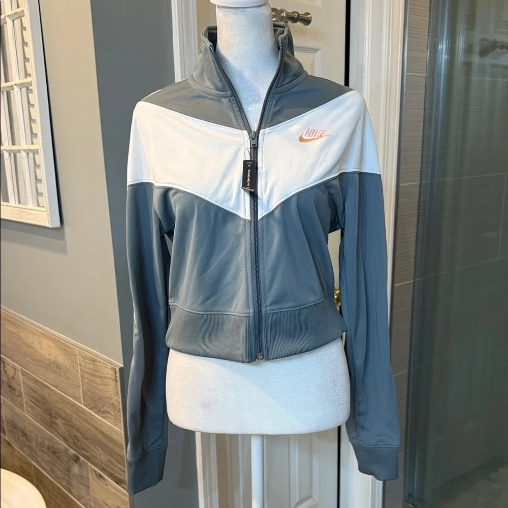 Nike Element Thermal Brown And White‎ Zip up Jacket Women's Size Small NWT